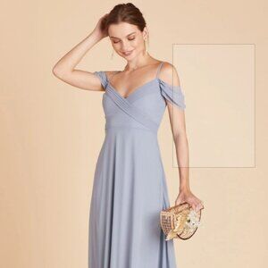 Birdy Grey Dusty Blue XS Spence Convertible Dress